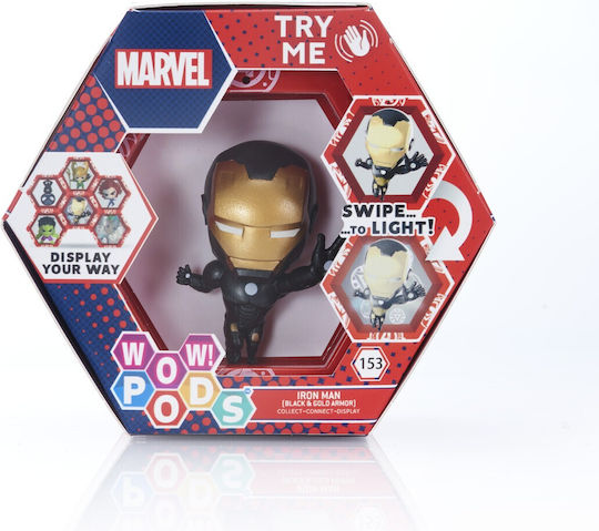 Wow!Stuff Marvel Железният Човек Златна Металик Фигура