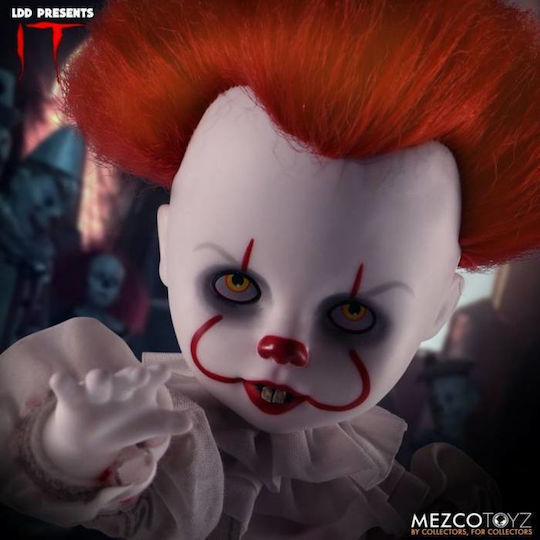 Mattel Pennywise Living Dead Doll Living Dead Dolls Sammelbare Figuren Φigurendrage 25cm