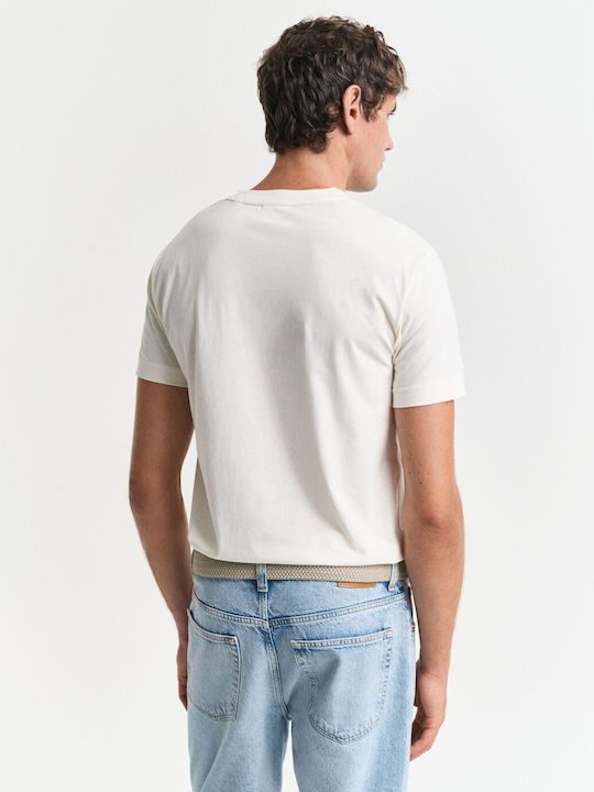 Gant T-shirt Ecru