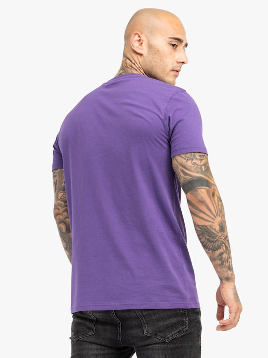 T-shirt Μωβ