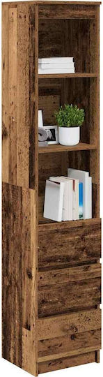 Brown Bookcase 37.5x35x180cm