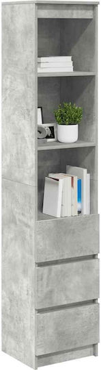 Bibliothek Grau 37.5x35x180cm