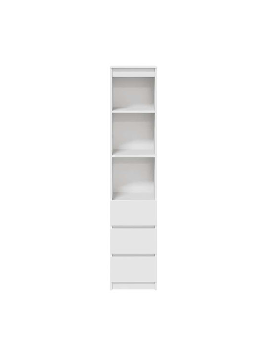 Βιβλιοθήκη Λευκό 37.5x35x180εκ.