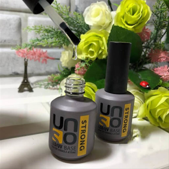 Uno Professional Base Coat / Primer / Top Coat για Ημιμόνιμα Βερνίκια Matte 15ml