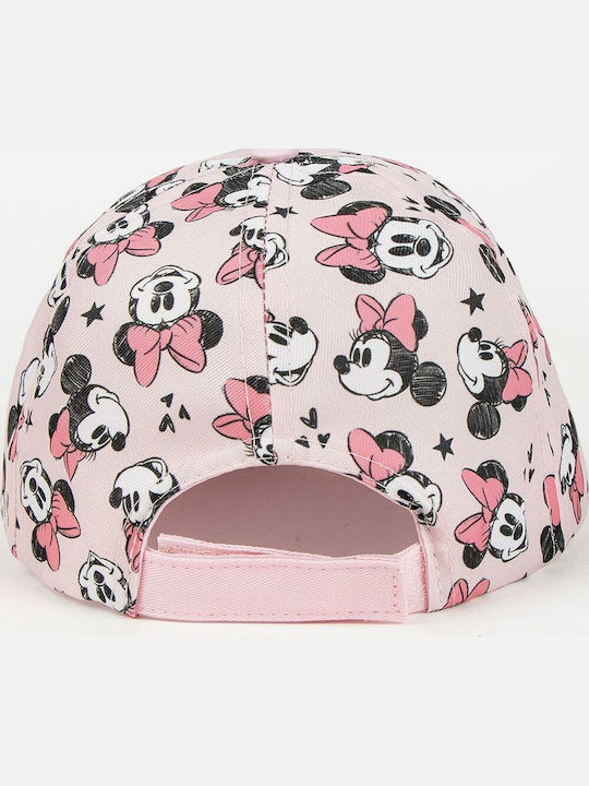 Minnie Mouse Παιδικό Καπέλο Jockey Ροζ Minnie Mouse Παιδικό Καπέλο Jockey Ροζ