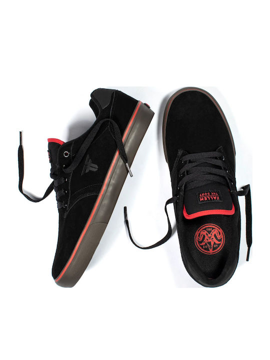 Goat Ανδρικά Sneakers Black Red Gum