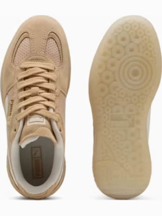 Palermo Moda Vintage Damen Sneakers Light Sand / White