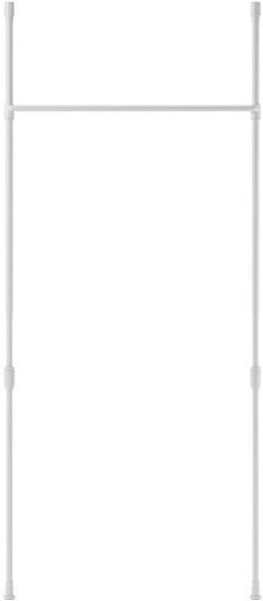 Umbra Сгъваемо Металик Корниз Anywhere Φ2.5мм 91-167cm Бял