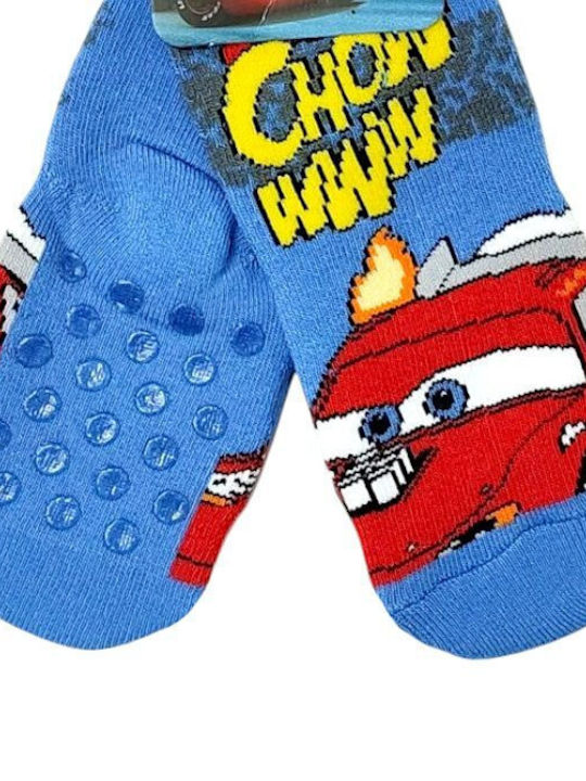 Disney Kids' Socks Non-Slip Blue