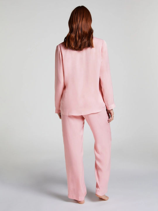 Hunkemöller Winter Women's Pyjama Top Silver Pink