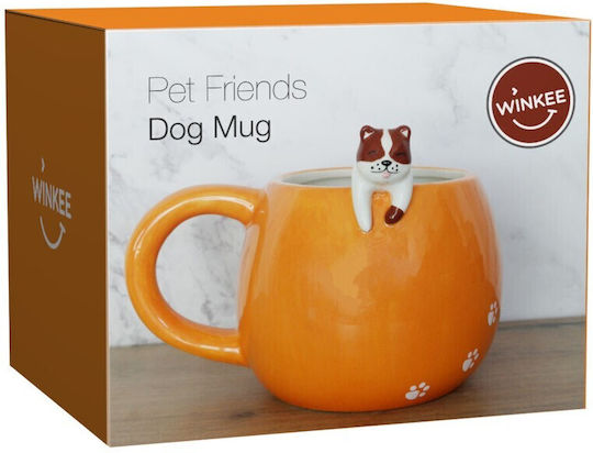 Winkee Tasse Haustierfreunde Hund Orange Gadgets
