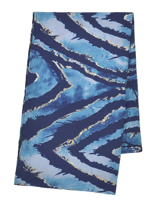 Ble Resort Collection Women's Silk Scarf Blue