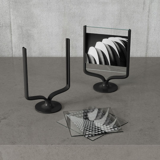 Umbra Metallic Photo Frame with Black Frame
