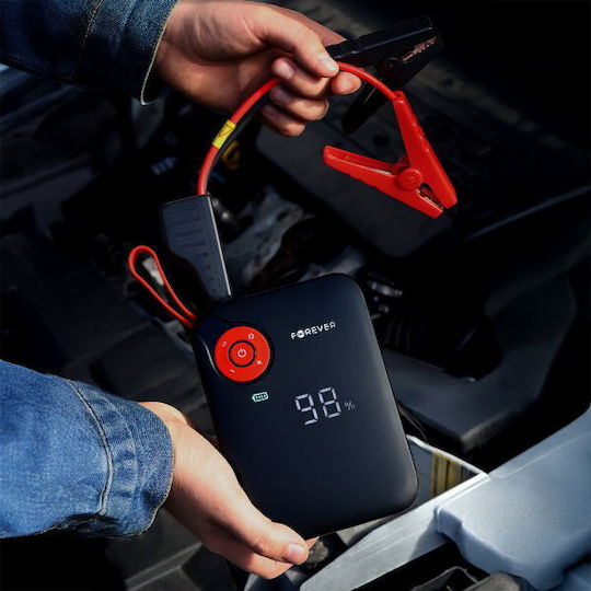 Forever JS-400 Portabil Starter Baterie Auto 7200mAh cu Banca de alimentare / USB / Pompă 7200mAh