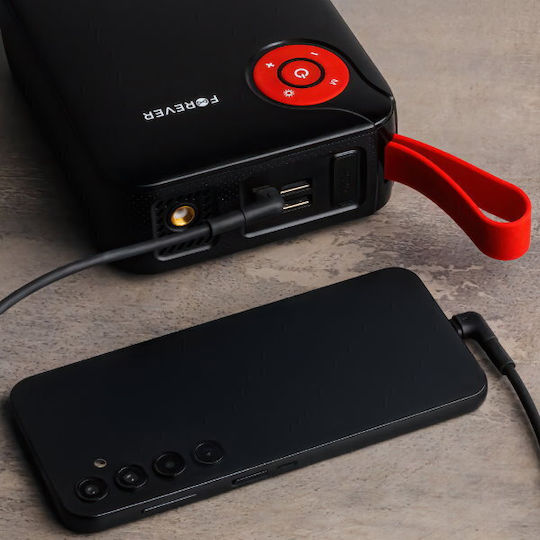 Forever JS-400 Portabil Starter Baterie Auto 7200mAh cu Banca de alimentare / USB / Pompă 7200mAh