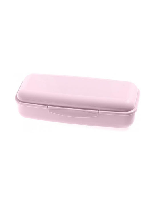 Lunch Box Baguette Pencil Case Pink 1000 Ml H5.5x25x10cm