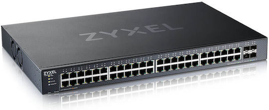 Zyxel XGS1935-52 Managed L2 Switch with 48 Gigabit (1Gbps) Ethernet Ports and 4 SFP Ports