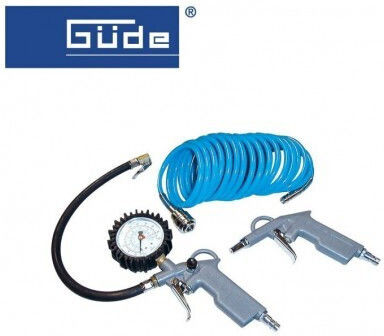 Güde 84091 Комплект Пневматични Инструменти 3 Бройки