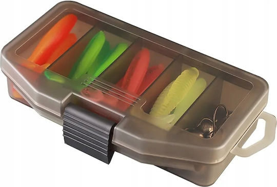 Kit Woblers Sandak Ripper Ropy X24 Hooks Jig X8 Box 33el