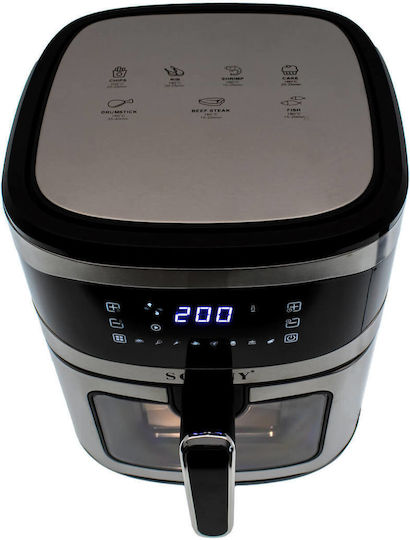 Sokany Еър Фрайър 8.5лт Сребрист SK-10050