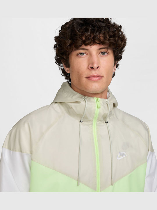 Sportswear Heritage Essentials Windrunner Мъжко Якета Ветроустойчиво Светлозелено