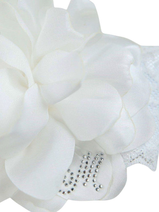 Monnalisa Hat Ribbon Lace Headband C-rose 736008 6781-0001 Girl