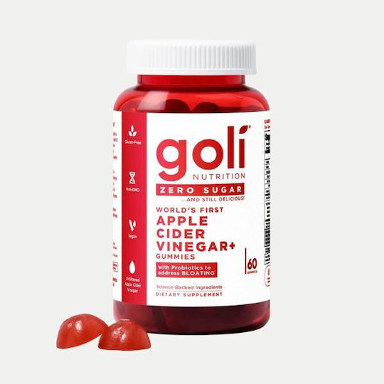 Goli Nutrition Apple Cider Vinegar 500mg 60 ζελεδάκια Apple Cider