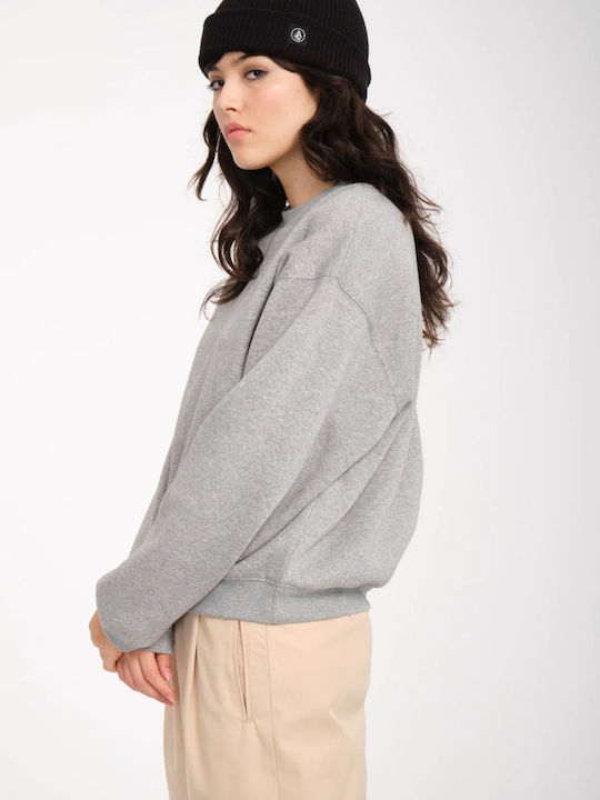 Heart Ii Crew Γυναικείο Φούτερ Heather Grey