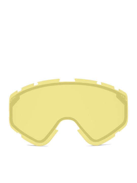 Volcom Attunga Ski- & Snowboardbrille Erwachsene Gray mit Linse in Lila Farbe