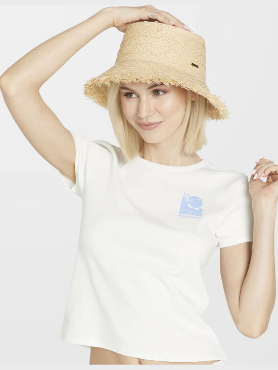 Volcom Fabric Women's Bucket Hat Beige