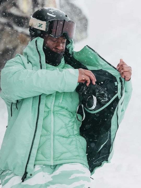 Burton Ak Gore Cyclic 10002111308 Ανδρικό Μπουφάν για Σκι & Snowboard Ροζ