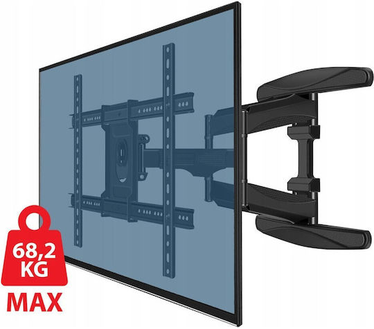 Esperanza Cronos ERW021 Wall TV Mount up to 68kg Black