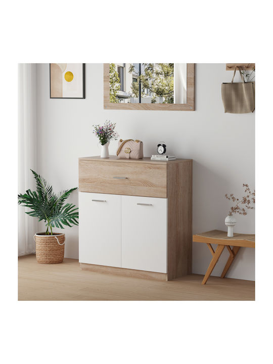 Holz Schuhschrank Dionne 80x35x84cm