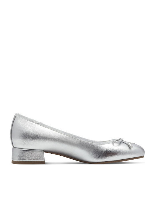 Anatomic Patent Leather Silver Heels