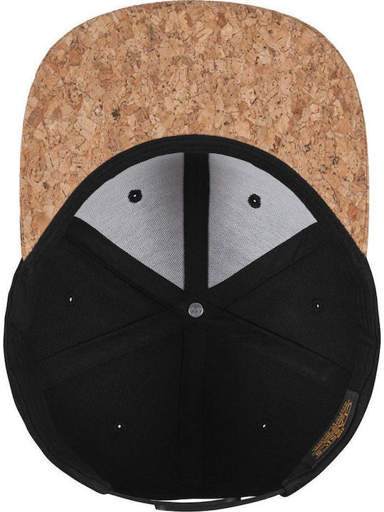 Flexfit Cork Snapback Black Ss15 6089co-00007