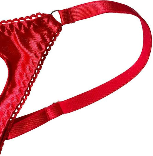 Women's Underwear Annamu Heart Thong Red A-1001