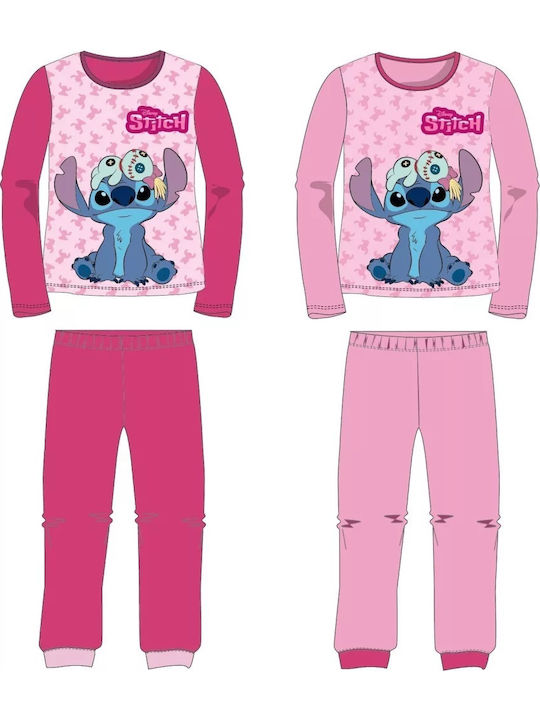 Disney Kids' Pajamas Winter Cotton Fuchs Lilo And Stitch
