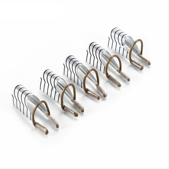 Metal Nail Forms Silver 5pcs
