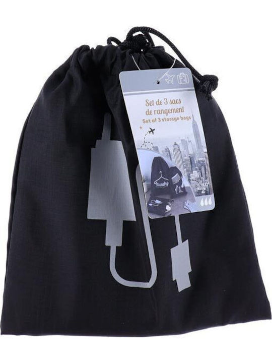 Set Toiletry Bag in Black color