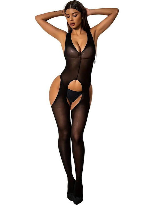 Bodystocking Annamu Black Car A-1004