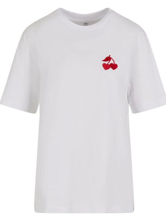 Damen Bluse Baumwolle White
