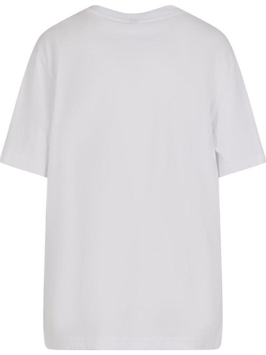 Damen Bluse Baumwolle White