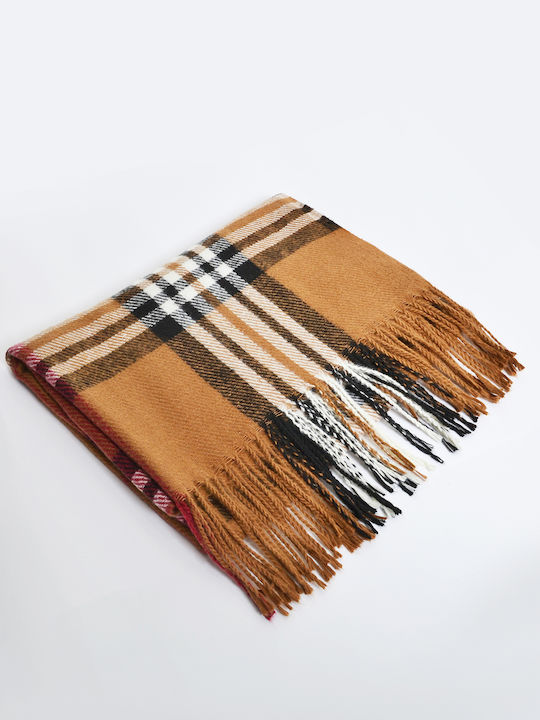 Women's Wool Neck Warmer Brown