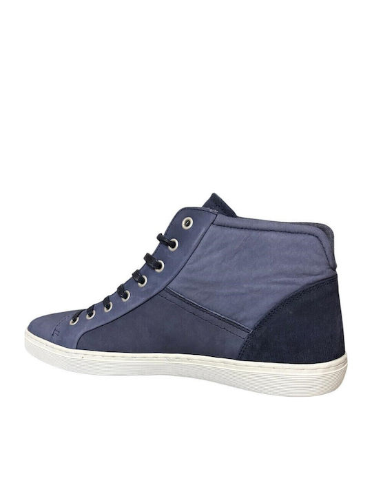Leder Blau Herrenstiefel Anatomisch