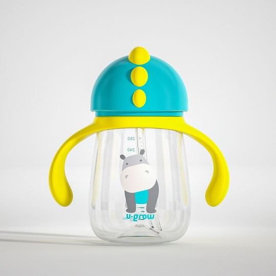 U-Grow Παιδικό Ποτηράκι από Πλαστικό Μπλε 260ml