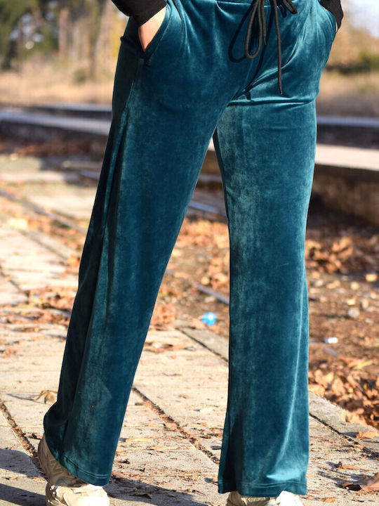 Jogginghose Jogger Green-petrol