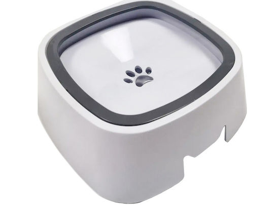 Plastic Food and Water Bowl for Dog and Cat 2 x 1L