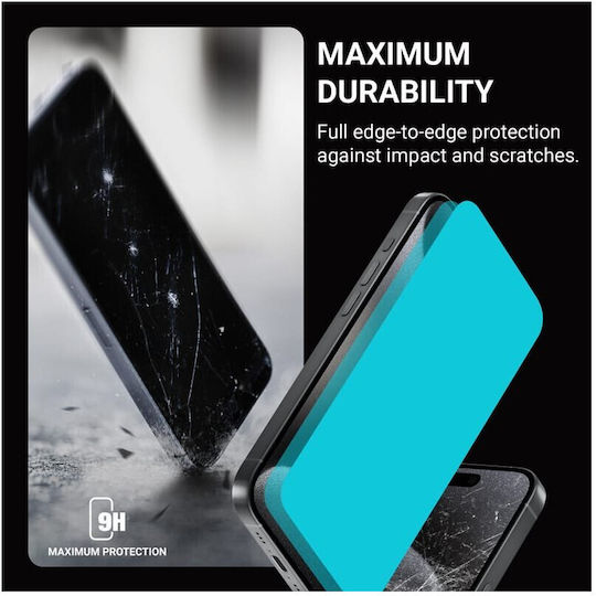 Crong 3D 0.18mm Privacy Tempered Glass (iPhone 17 Pro Max / iPhone 16 Pro Max)