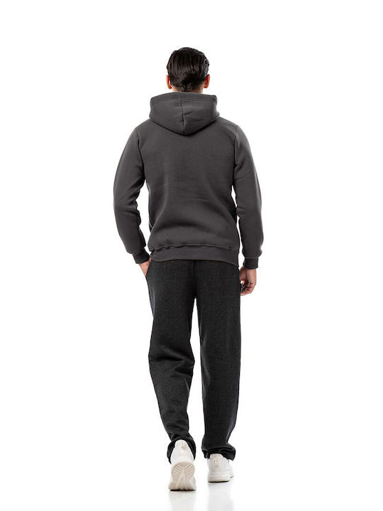 Bodymove Sweatshirt with Hood Gray