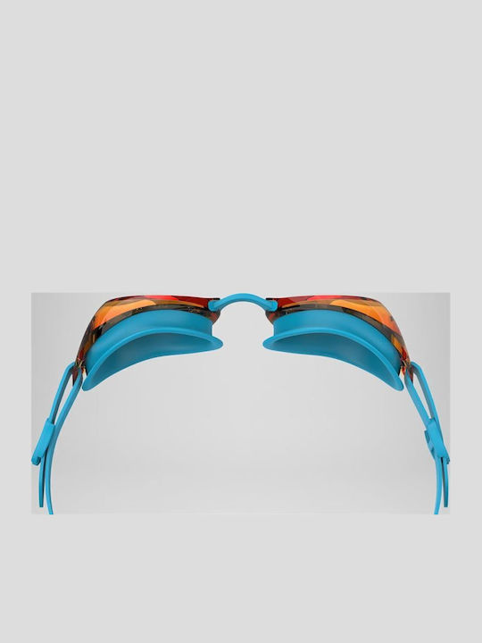 Speedo Γυαλιά Κολύμβησης Παιδικά με Αντιθαμβωτικούς Φακούς Kids Blue/Orange